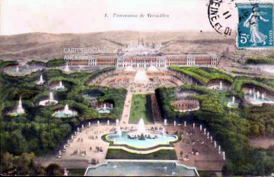 Cartes postales anciennes > CARTES POSTALES > carte postale ancienne > cartes-postales-ancienne.com Ile de france Versailles