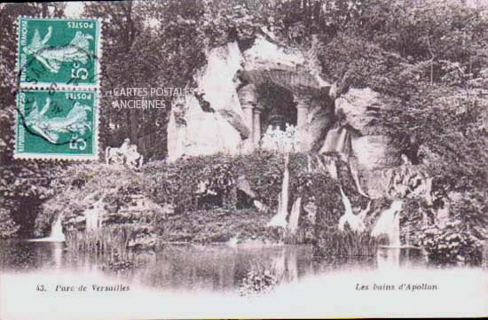 Cartes postales anciennes > CARTES POSTALES > carte postale ancienne > cartes-postales-ancienne.com Ile de france Versailles