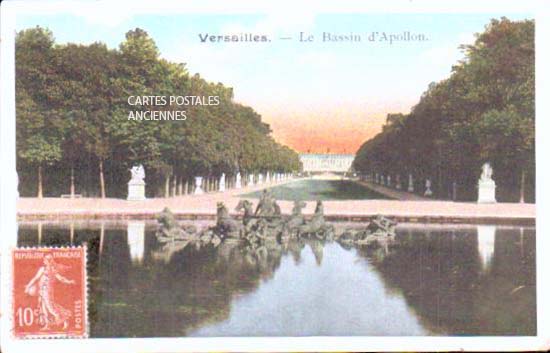 Cartes postales anciennes > CARTES POSTALES > carte postale ancienne > cartes-postales-ancienne.com Ile de france Versailles