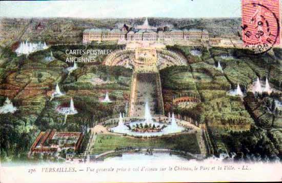 Cartes postales anciennes > CARTES POSTALES > carte postale ancienne > cartes-postales-ancienne.com Ile de france Versailles