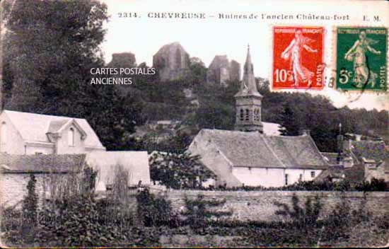Cartes postales anciennes > CARTES POSTALES > carte postale ancienne > cartes-postales-ancienne.com Ile de france Chevreuse