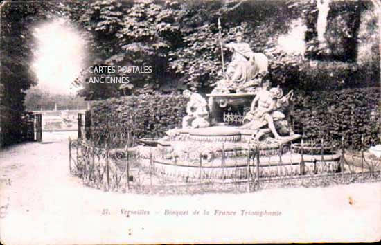 Cartes postales anciennes > CARTES POSTALES > carte postale ancienne > cartes-postales-ancienne.com Ile de france Versailles