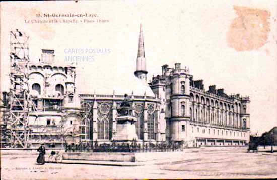 Cartes postales anciennes > CARTES POSTALES > carte postale ancienne > cartes-postales-ancienne.com Ile de france Saint Germain En Laye