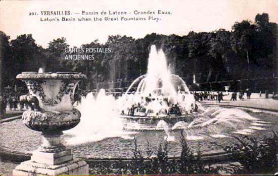Cartes postales anciennes > CARTES POSTALES > carte postale ancienne > cartes-postales-ancienne.com Ile de france Versailles