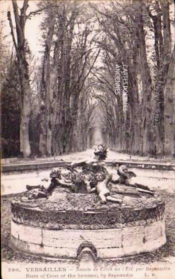 Cartes postales anciennes > CARTES POSTALES > carte postale ancienne > cartes-postales-ancienne.com Ile de france Versailles