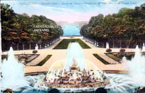 Cartes postales anciennes > CARTES POSTALES > carte postale ancienne > cartes-postales-ancienne.com Ile de france Versailles