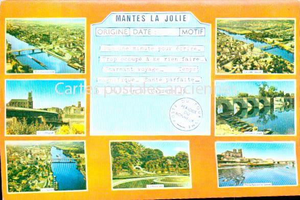 Cartes postales anciennes > CARTES POSTALES > carte postale ancienne > cartes-postales-ancienne.com Ile de france Yvelines Mantes La Jolie