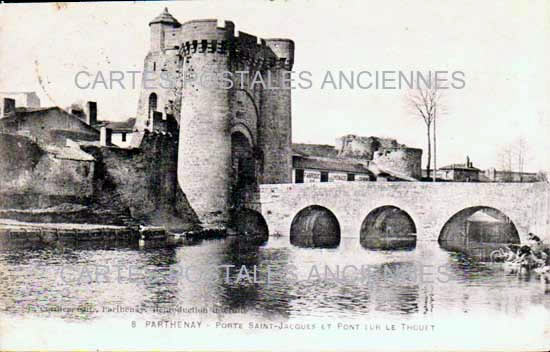 Cartes postales anciennes > CARTES POSTALES > carte postale ancienne > cartes-postales-ancienne.com Deux sevres  Parthenay