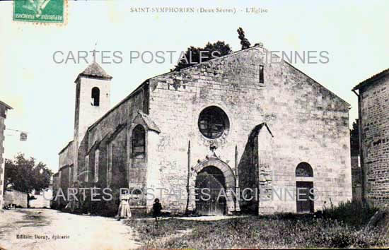 Cartes postales anciennes > CARTES POSTALES > carte postale ancienne > cartes-postales-ancienne.com Deux sevres  Saint Symphorien