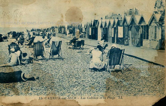 Cartes postales anciennes > CARTES POSTALES > carte postale ancienne > cartes-postales-ancienne.com Hauts de france Somme Cayeux Sur Mer