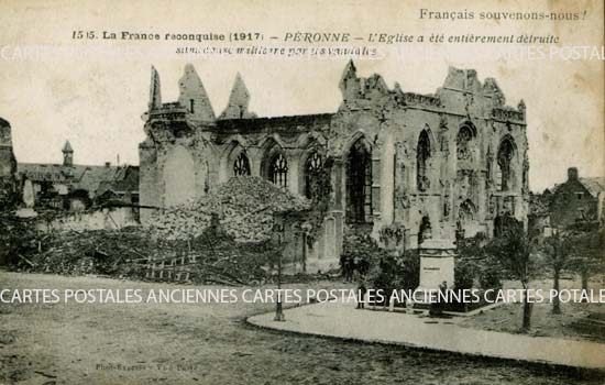 Cartes postales anciennes > CARTES POSTALES > carte postale ancienne > cartes-postales-ancienne.com Hauts de france Somme Peronne