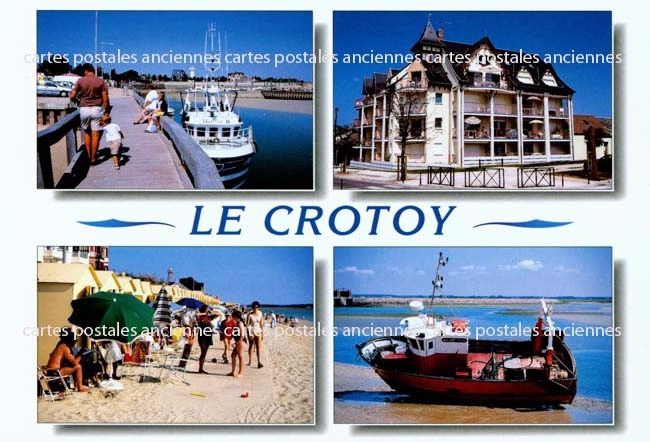 Cartes postales anciennes > CARTES POSTALES > carte postale ancienne > cartes-postales-ancienne.com Hauts de france Somme Le Crotoy