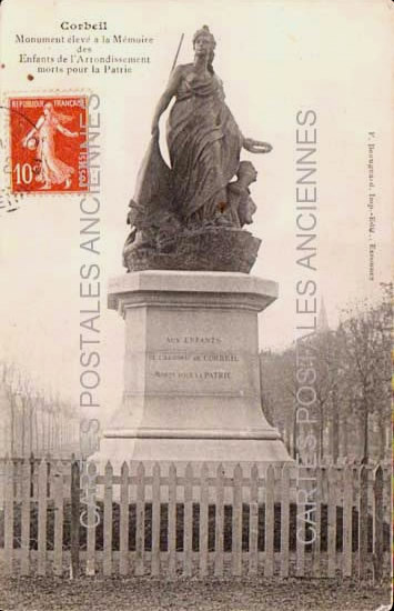 Cartes postales anciennes > CARTES POSTALES > carte postale ancienne > cartes-postales-ancienne.com Ile de france Essonne Corbeil Essonnes
