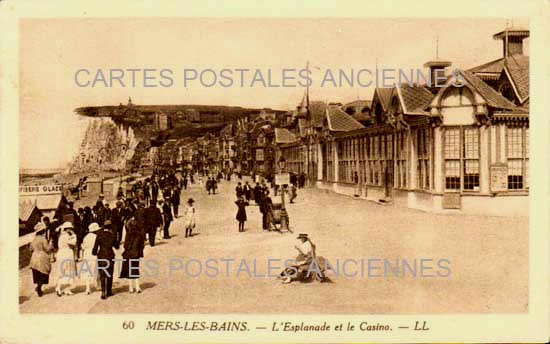 Cartes postales anciennes > CARTES POSTALES > carte postale ancienne > cartes-postales-ancienne.com Hauts de france Somme Mers Les Bains