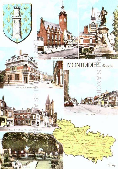 Cartes postales anciennes > CARTES POSTALES > carte postale ancienne > cartes-postales-ancienne.com Hauts de france Somme Montdidier