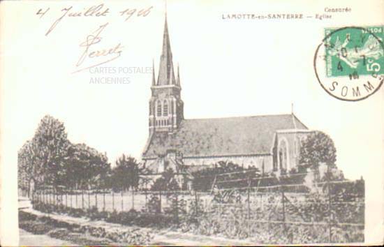 Cartes postales anciennes > CARTES POSTALES > carte postale ancienne > cartes-postales-ancienne.com Hauts de france Somme Lamotte Warfussee