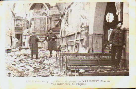Cartes postales anciennes > CARTES POSTALES > carte postale ancienne > cartes-postales-ancienne.com Hauts de france Maricourt