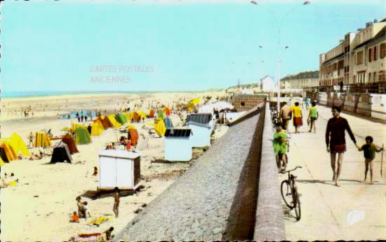 Cartes postales anciennes > CARTES POSTALES > carte postale ancienne > cartes-postales-ancienne.com Hauts de france Somme Fort Mahon Plage