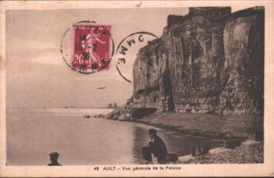 Cartes postales anciennes > CARTES POSTALES > carte postale ancienne > cartes-postales-ancienne.com Somme 80 Ault