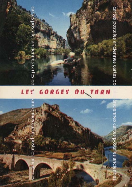 Cartes postales anciennes > CARTES POSTALES > carte postale ancienne > cartes-postales-ancienne.com Occitanie Tarn La Malene