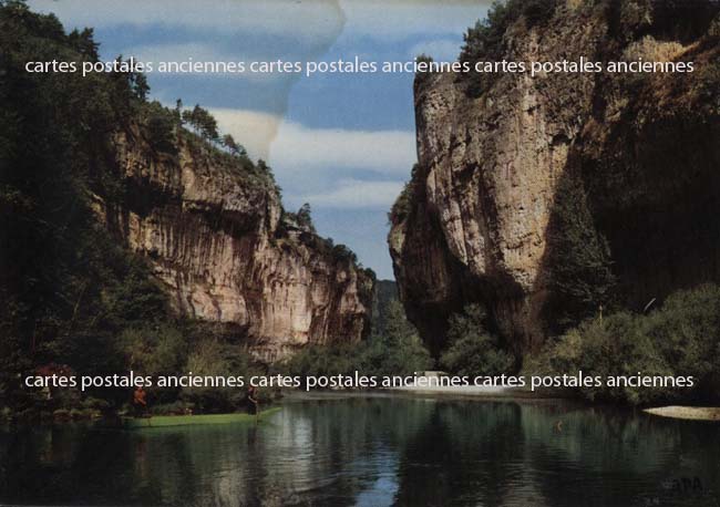 Cartes postales anciennes > CARTES POSTALES > carte postale ancienne > cartes-postales-ancienne.com Occitanie Lozere La Malene