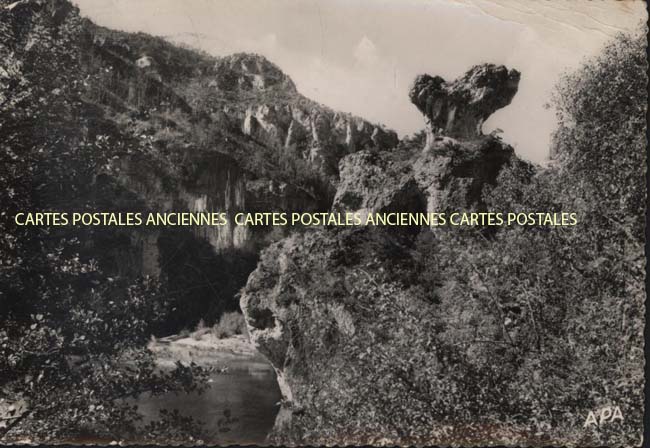 Cartes postales anciennes > CARTES POSTALES > carte postale ancienne > cartes-postales-ancienne.com Occitanie Lozere Quezac