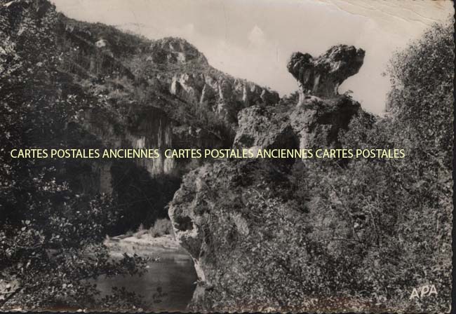 Cartes postales anciennes > CARTES POSTALES > carte postale ancienne > cartes-postales-ancienne.com Lozere 48 Quezac