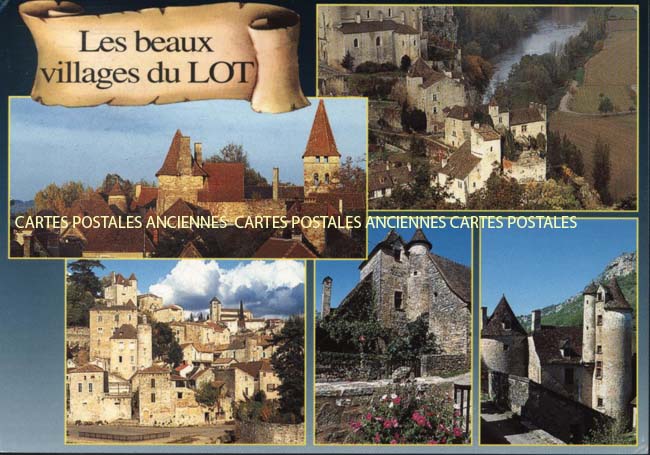 Cartes postales anciennes > CARTES POSTALES > carte postale ancienne > cartes-postales-ancienne.com Lot 46 Carennac