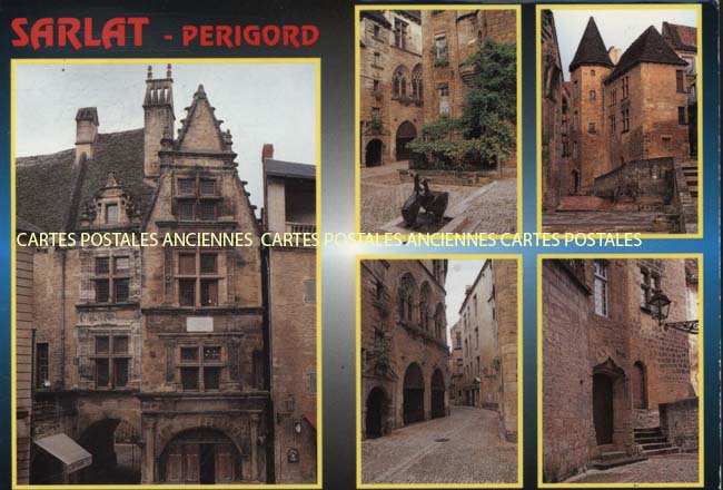 Cartes postales anciennes > CARTES POSTALES > carte postale ancienne > cartes-postales-ancienne.com Dordogne  Sarlat La Caneda