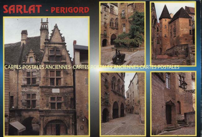 Cartes postales anciennes > CARTES POSTALES > carte postale ancienne > cartes-postales-ancienne.com Nouvelle aquitaine Dordogne Sarlat La Caneda