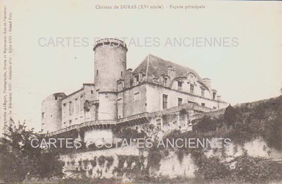 Cartes postales anciennes > CARTES POSTALES > carte postale ancienne > cartes-postales-ancienne.com Lot et garonne 47 Duras