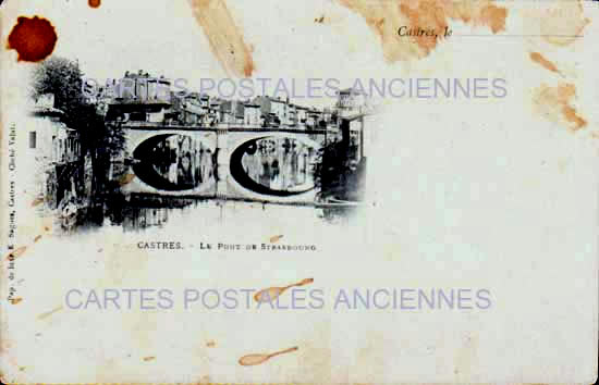 Cartes postales anciennes > CARTES POSTALES > carte postale ancienne > cartes-postales-ancienne.com Occitanie Tarn Castres