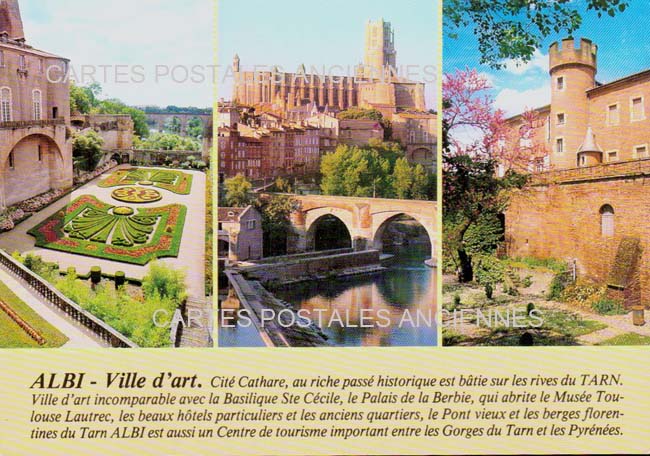 Cartes postales anciennes > CARTES POSTALES > carte postale ancienne > cartes-postales-ancienne.com Occitanie Tarn Albi