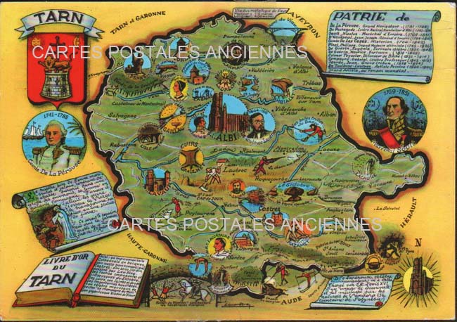 Cartes postales anciennes > CARTES POSTALES > carte postale ancienne > cartes-postales-ancienne.com Occitanie Tarn Albi