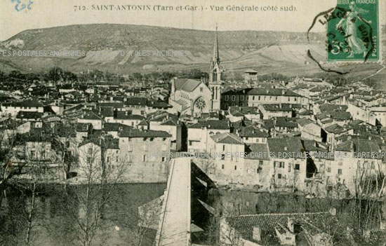 Cartes postales anciennes > CARTES POSTALES > carte postale ancienne > cartes-postales-ancienne.com Occitanie Tarn et garonne Saint Antonin Noble Val