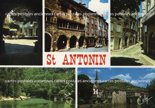 Cartes postales anciennes > CARTES POSTALES > carte postale ancienne > cartes-postales-ancienne.com Occitanie Gers Saint Antonin