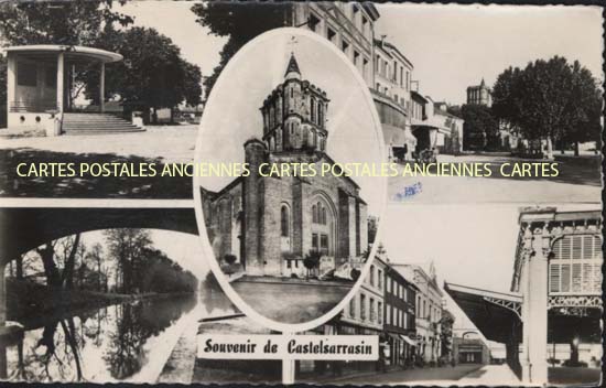 Cartes postales anciennes > CARTES POSTALES > carte postale ancienne > cartes-postales-ancienne.com Occitanie Tarn et garonne Castelsarrasin