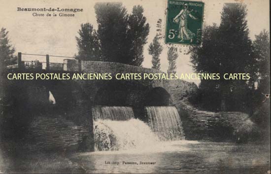 Cartes postales anciennes > CARTES POSTALES > carte postale ancienne > cartes-postales-ancienne.com Occitanie Tarn et garonne Beaumont De Lomagne