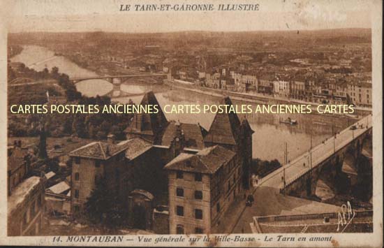 Cartes postales anciennes > CARTES POSTALES > carte postale ancienne > cartes-postales-ancienne.com Occitanie Tarn et garonne Montauban