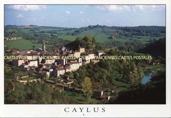 Cartes postales anciennes > CARTES POSTALES > carte postale ancienne > cartes-postales-ancienne.com Occitanie Tarn et garonne Caylus