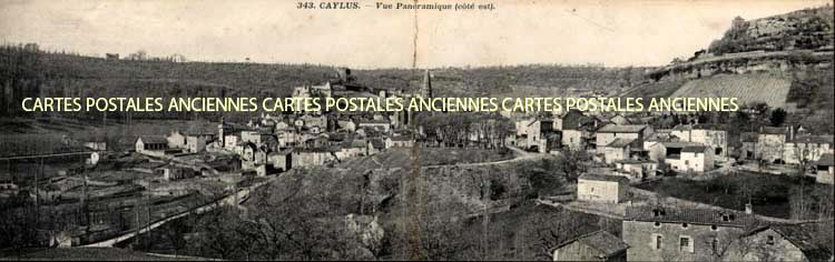 Cartes postales anciennes > CARTES POSTALES > carte postale ancienne > cartes-postales-ancienne.com Occitanie Tarn et garonne Caylus
