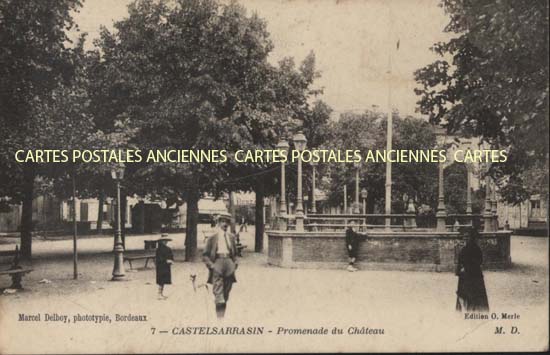 Cartes postales anciennes > CARTES POSTALES > carte postale ancienne > cartes-postales-ancienne.com Occitanie Tarn et garonne Castelsarrasin