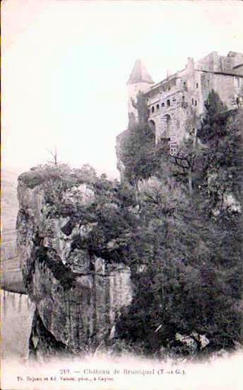 Cartes postales anciennes > CARTES POSTALES > carte postale ancienne > cartes-postales-ancienne.com Occitanie Tarn et garonne Bruniquel