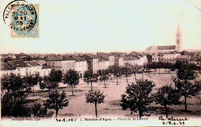 Cartes postales anciennes > CARTES POSTALES > carte postale ancienne > cartes-postales-ancienne.com Occitanie Tarn et garonne Valence