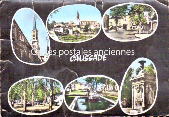 Cartes postales anciennes > CARTES POSTALES > carte postale ancienne > cartes-postales-ancienne.com Occitanie Tarn et garonne Caussade