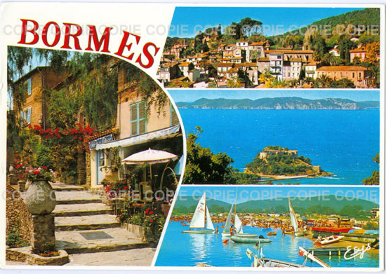 Cartes postales anciennes > CARTES POSTALES > carte postale ancienne > cartes-postales-ancienne.com Provence alpes cote d'azur Var Bormes Les Mimosas