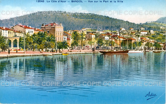 Cartes postales anciennes > CARTES POSTALES > carte postale ancienne > cartes-postales-ancienne.com Provence alpes cote d'azur Bandol