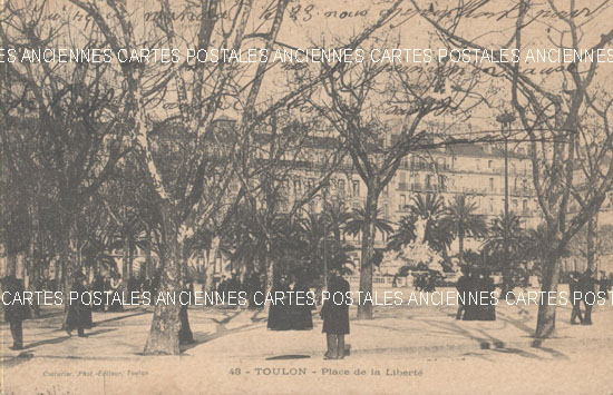 Cartes postales anciennes > CARTES POSTALES > carte postale ancienne > cartes-postales-ancienne.com Provence alpes cote d'azur Toulon