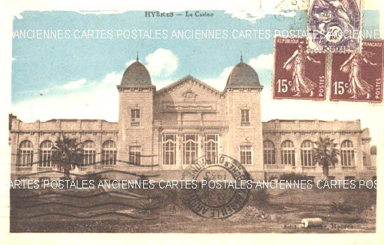 Cartes postales anciennes > CARTES POSTALES > carte postale ancienne > cartes-postales-ancienne.com Provence alpes cote d'azur Hyeres
