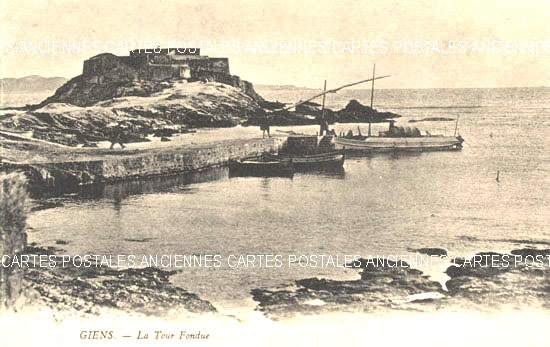 Cartes postales anciennes > CARTES POSTALES > carte postale ancienne > cartes-postales-ancienne.com Provence alpes cote d'azur Giens